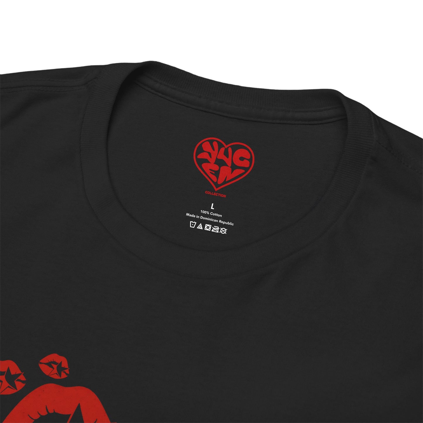 Yugen Collection "KISS & LOVE" Heavy Graphic Tee