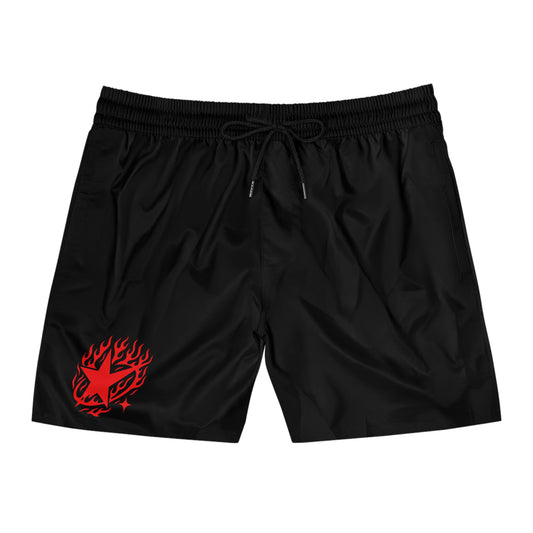 Yugen Collection "FLAME" Shorts (Black)