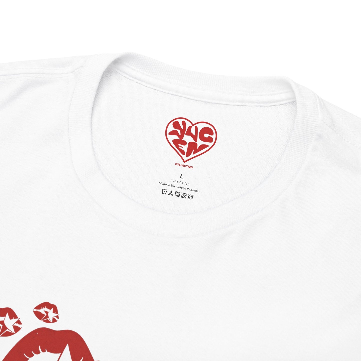 Yugen Collection "KISS & LOVE" Heavy Graphic Tee
