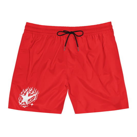 Yugen Collection "FLAME" Shorts (Red)