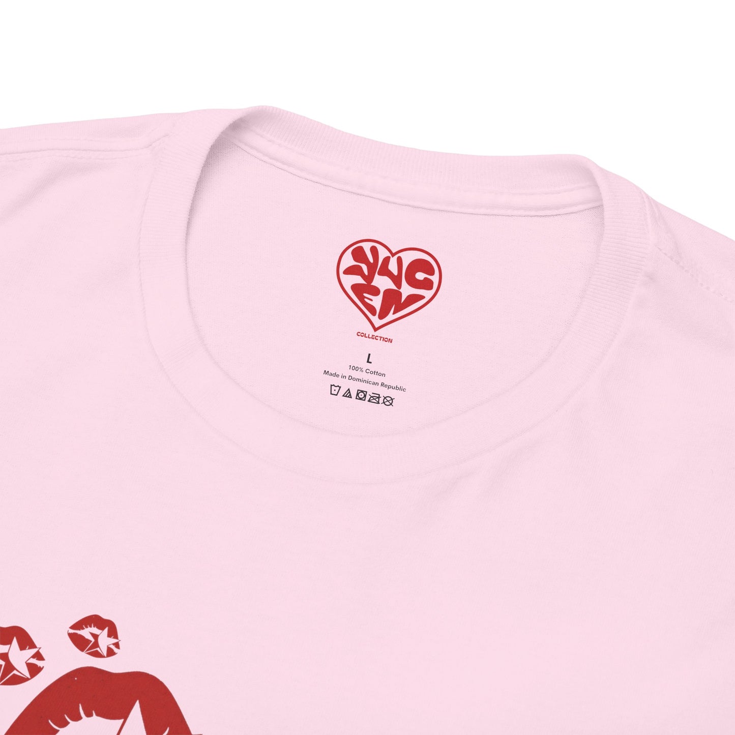 Yugen Collection "KISS & LOVE"  Heavy Graphic Tee