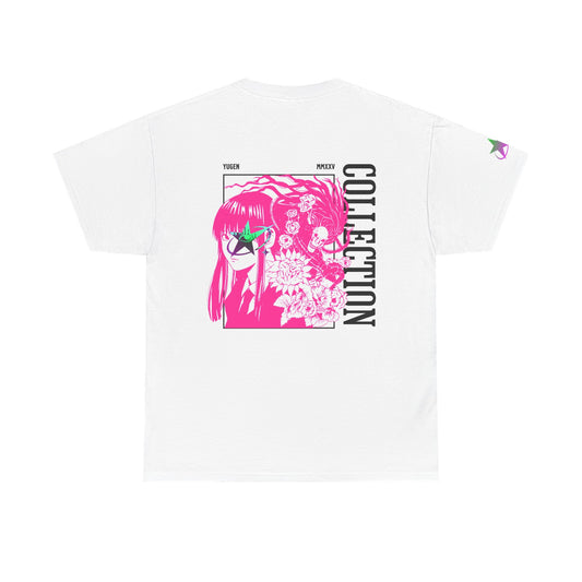 Yugen Collection "NEON BLOOM" Graphic Heavy Cotton Tee